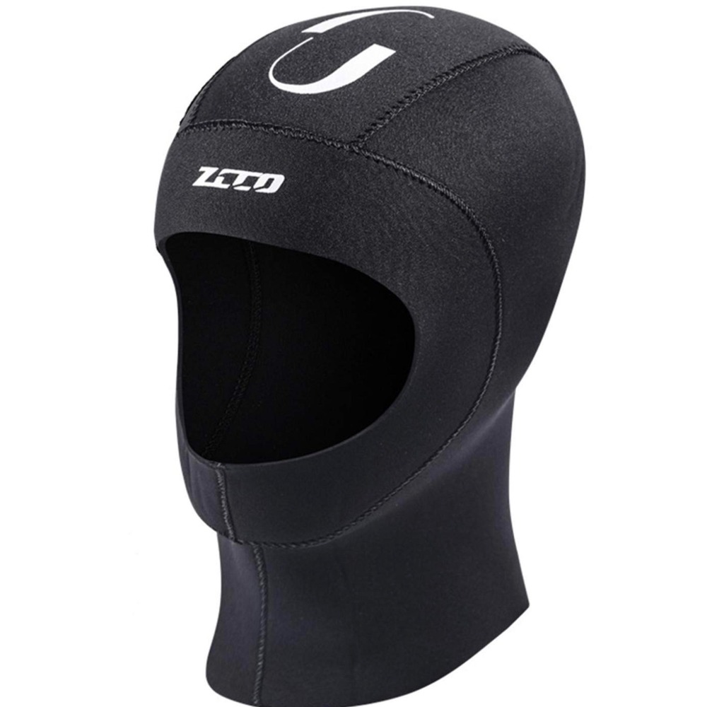 ZCCO Wetsuit Hood Unisex XL Black‎ Excellent Neoprene Scuba Diving Balaclava 3mm